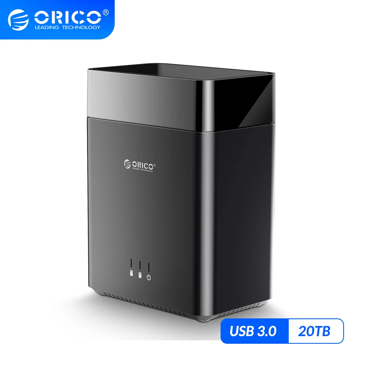 Корпус для жесткого диска ORICO DS Series 2 Bay 3 5 дюйма USB чехол с магнитным разъемом на SATA