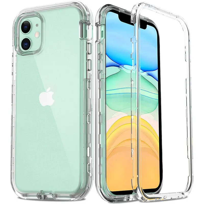 360 двойной силиконовый чехол для Samsung Galaxy S21 S10 Plus S9 S8 S7 Edge S10E A10 A30 A40 A50 M10 M20 A6 A8 J4 J6 A9 A7