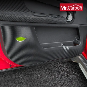 

For BMW MINI ONE CooperS F54 F55 F56 R56 R60 Car Styling Car Door Panel Protection Sticker Interior Decoration Scratchproof mat