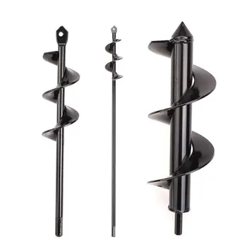 

High quality 3Pcs/1 Set Hole Digger for Hex Drive Drill Non-Slip Auger Drill Bit Rust-Proof Rapid Planter
