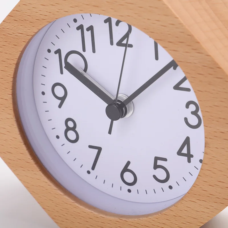 Polygon Creative Building Blocks Material Alarm Clock Lazy Night Light Alarm Clock Students Antair Nightstand