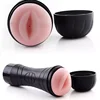 Sex Toys for Man Sucking male masturbat Cup Artificial Real Pocket Pussy Realistic Anal Soft Silicon Vagina Cup Adult Sex Tool 1