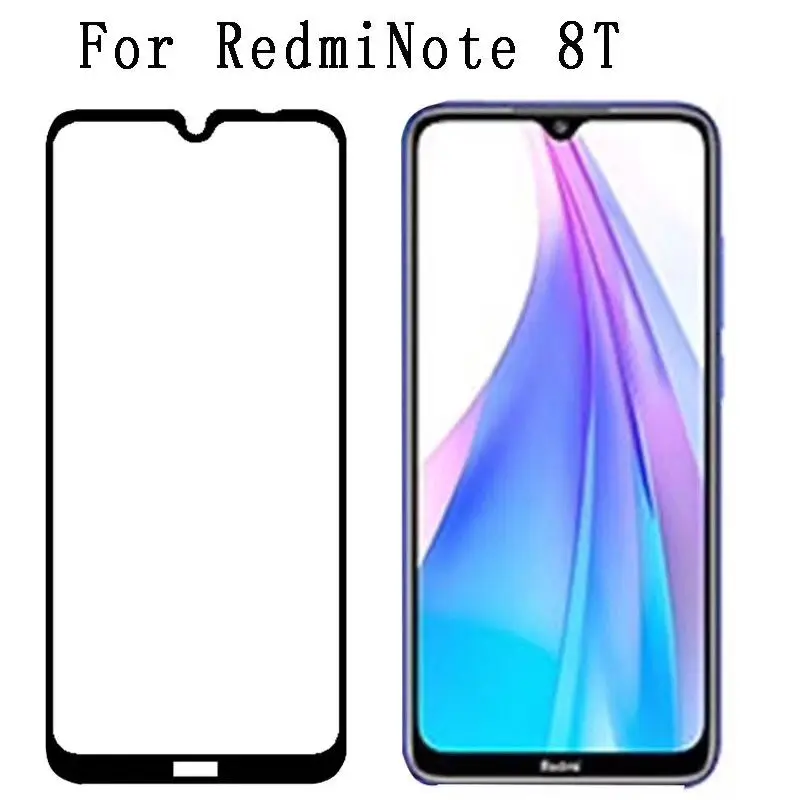 Защитное стекло закаленное 3D для Xiaomi Redmi Note 8 T|Защитные стёкла и плёнки| |