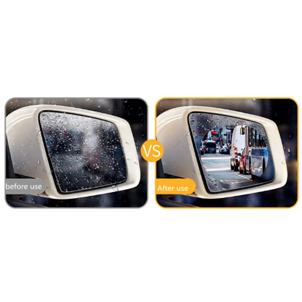 2PCS Car Rearview Mirror Protective Film for megane 3 bmw e46 mitsubishi outlander toyota yaris hyundai i40 bmw e91