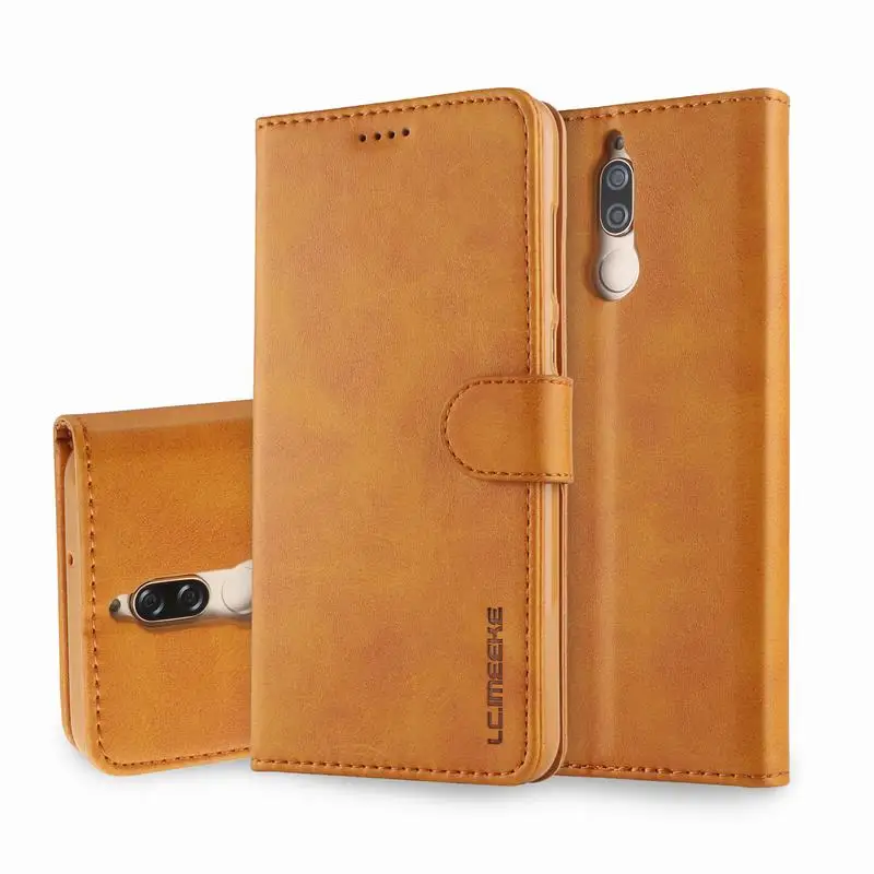 Luxury Case For Huawei Mate 10 Lite Flip Cover Pro Mate10 Wallet Magnetic Vintage Phone Bags Cases | Мобильные телефоны и