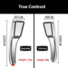 Чжан Цзи высокое давление новая Толстая Душевая насадка 300 отверстий хромированная квадратная дождевая водосберегающая насадка для душа + 1... ► Фото 3/6