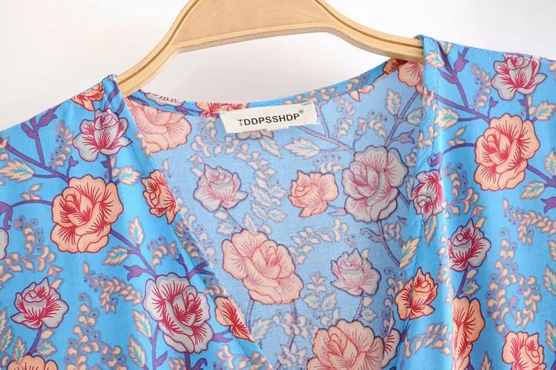 Boho Летнее шикарное винтажное платье макси с цветочным принтом для женщин модное лоскутное платье с бантом и поясом пляжные платья vestidos mujer