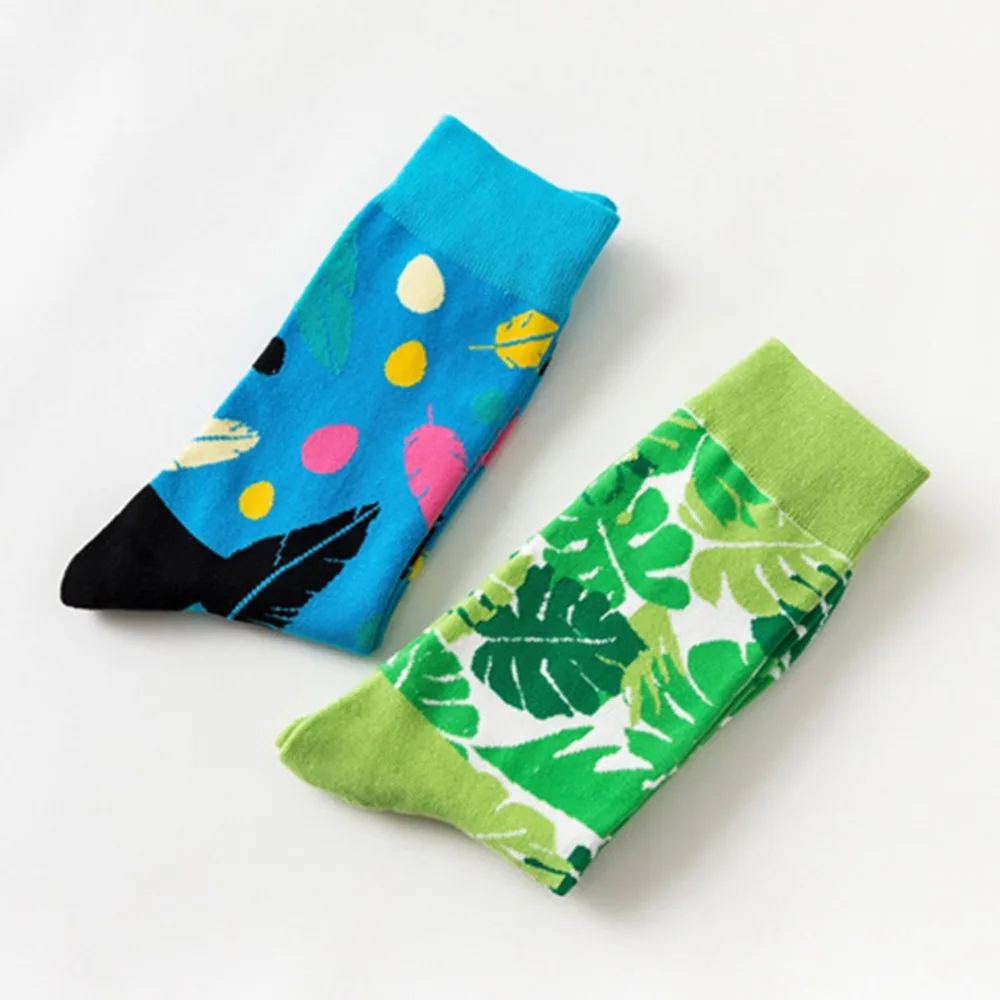 Женские носки с кактусами Harajuku хлопковые для девочек Chaussettes Femme|Носки| |