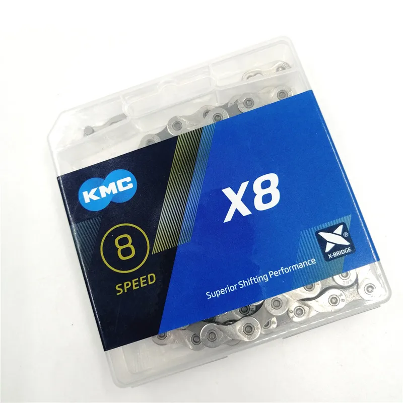 Цепь KMC 6-7-8-9-10-11-12 Скоростей 116л 118л 126л MissingLink MTB горный велосипед дорожный велосипед Складная велосипедная цепь X8 X9 X11 X12 EL