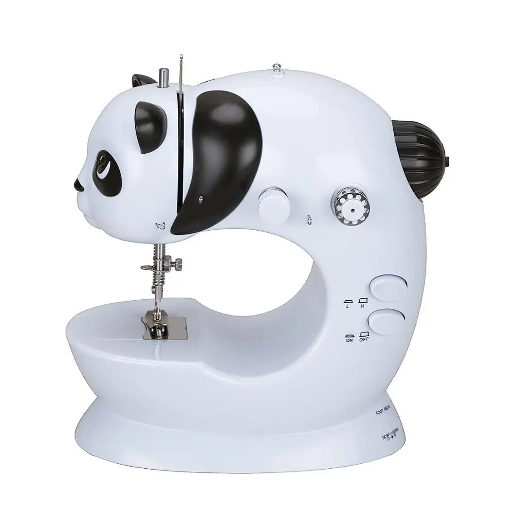 Billige Fanghua Mini Panda Nähmaschine Haushalt Multifunktions Doppel Gewinde Und Geschwindigkeit Freies Arm Crafting Ausbessern Maschine