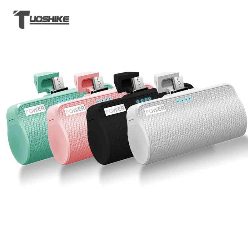 

3000mAh Mini Power Bank Type C Portable External Battery Charger Powerbank Fast Charging for Xiaomi iPhone Samsung LG