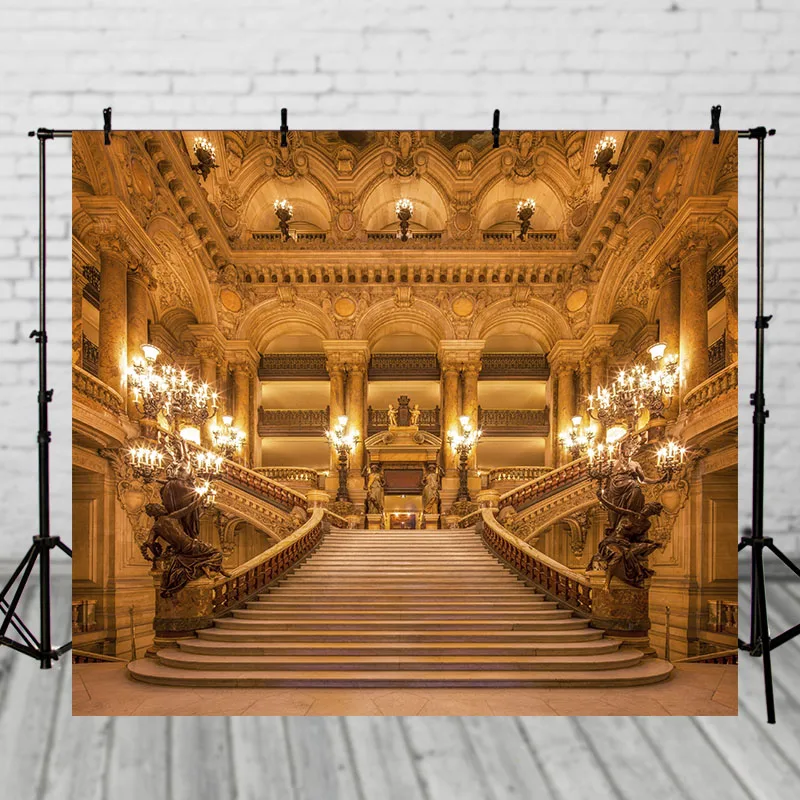 

Vinyl Photography backdrops beauty and the beast backdrop Palace Photo Background for Photography Studio Birthday Theme Party