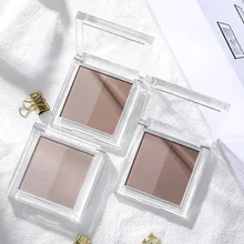Новинка, двухцветные тени для носа, пудра, трехмерное восстановление, затенение, контурная пудра, Косметика для макияжа лица