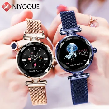 

H1 Fashion Smart Bracelet New Waterproof Bluetooth Heart Rate Blood Pressure Color Screen Sports Women's Wristband Watch Gift