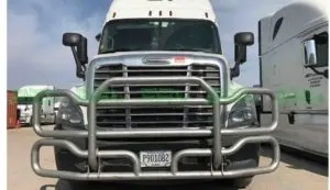 Stainless Steel 304 Front Bumper Guard Deer Grille Guard for Kenworth T660 Installation Bracket Kit Not Included