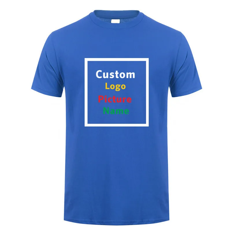 Personalized High-Quality Cotton T-Shirt with Custom Design Options
