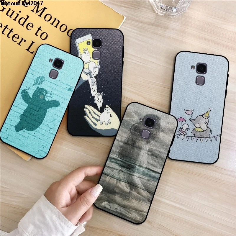 Мягкий ТПУ чехол Elephant 1 для Huawei Honor 7 7A 7C 7X 8 8A 8C 8X 9 9i V9 10 V10 Pro Lite Max | Мобильные телефоны