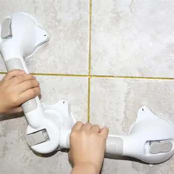 

Toilet Safety Grab Bar Strong Suction Cup Handrail No Punching Bathroom Bathtub Anti-Slip Secure Armrest Bathroom Accessories
