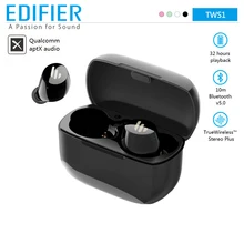 EDIFIER tws1 v5.0 suporte aptx controle de toque sem fio bluetooth fones de ouvido bluetooth 3d estéreo sem fio