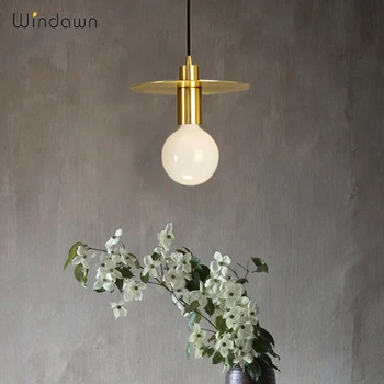 

Windawn Nordic Modern Pendant Lights Classics Brass Pendant Lights Restaurant Hotel Bedroom Living Room Office Ceiling Lamp