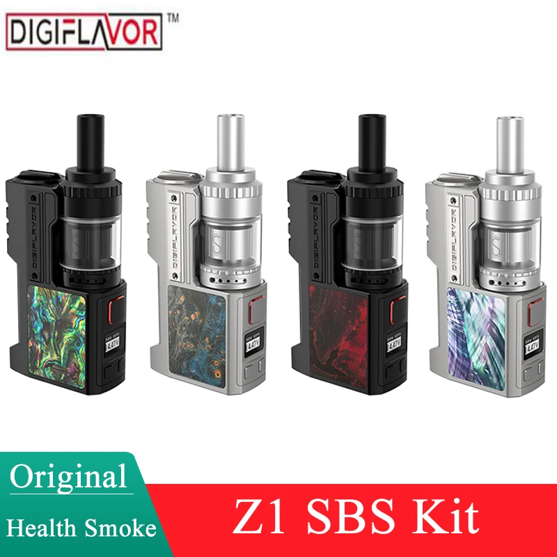 Original Digiflavor Z1 SBS Kit with Siren 3 GTA Tank 80W DF MOD Electronic Cigarette MTL Vaporizer Power by 18650 Battery | Электроника