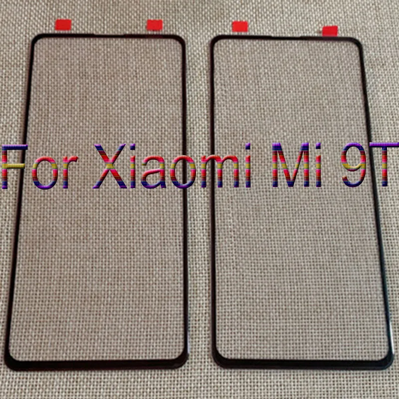 

Переднее внешнее стекло для Xiaomi Mi 9 T, сенсорный экран для Xiaomi Mi 9 T, сенсорное стекло для Xiaomi Mi 9 T, запчасти для ремонта