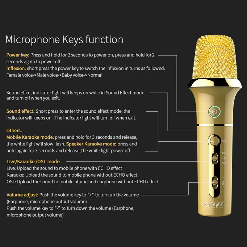 Sk500 Bluetooth динамик с беспроводным микрофоном караоке динамик беспроводной стерео домашние вечерние супер динамик коробка(США штекер