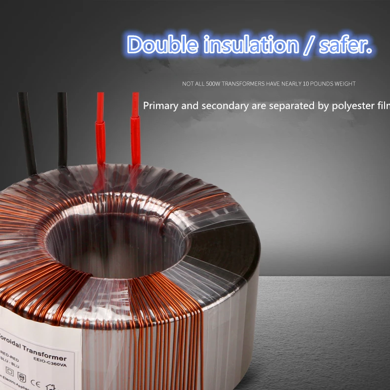 120W DC Линейный Регулируемый источник питания 120VA DC5V 7V 9V 12V 15V 18V 24V HI-FI Линейный источник питания с двойным выходом, регулируемое напряжение