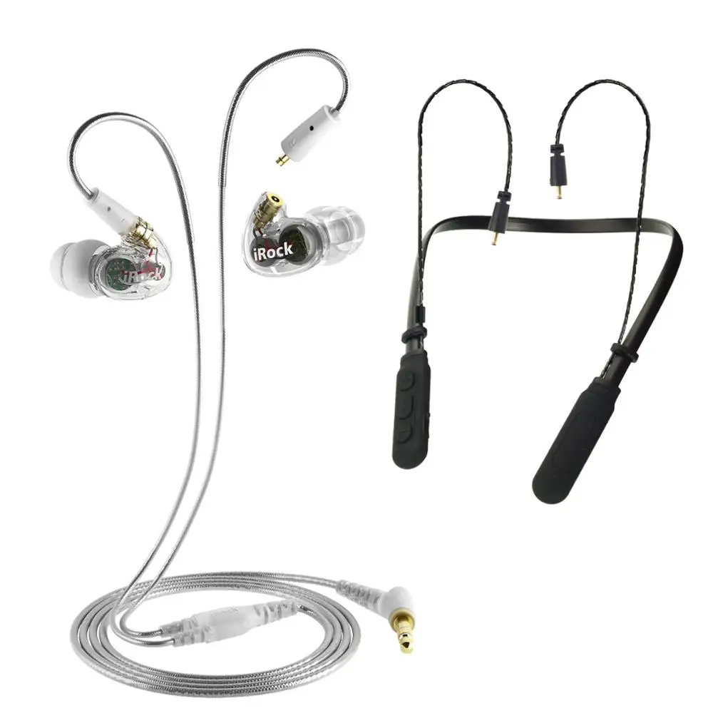 Detachable Coaxial Audio Cable Earphone with Mic Wired Convert Wireless Earbud High Fidelity Bluetooth Headphones Hi Res