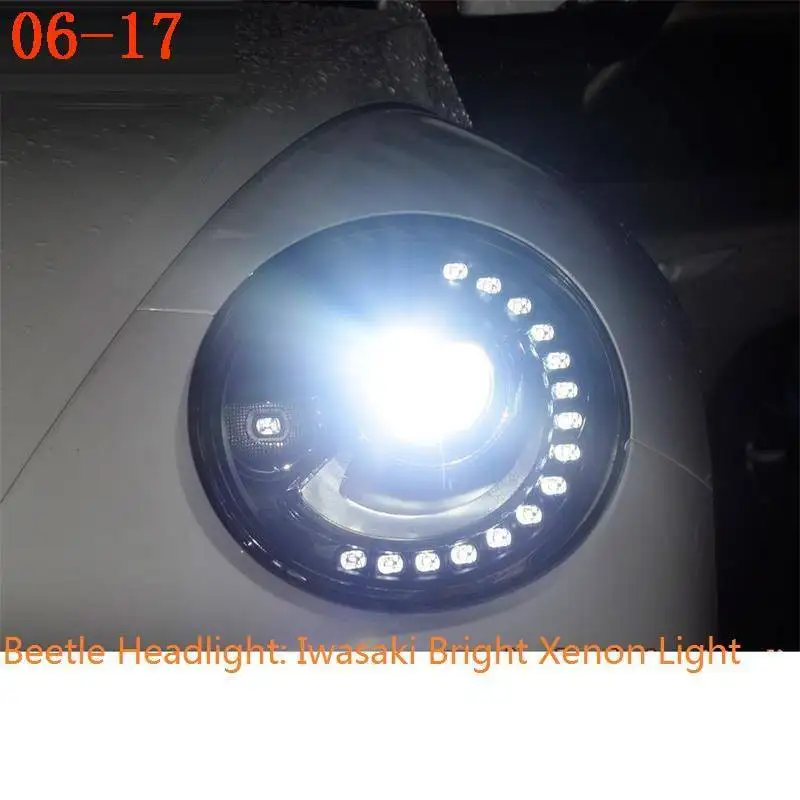 MODEL N Luces Para автозапчасти Assessoires автомобильные аксессуары Drl светодиодные стильные фары автомобильные фары в сборе для Volkswagen Beetle - Цвет: MODEL N