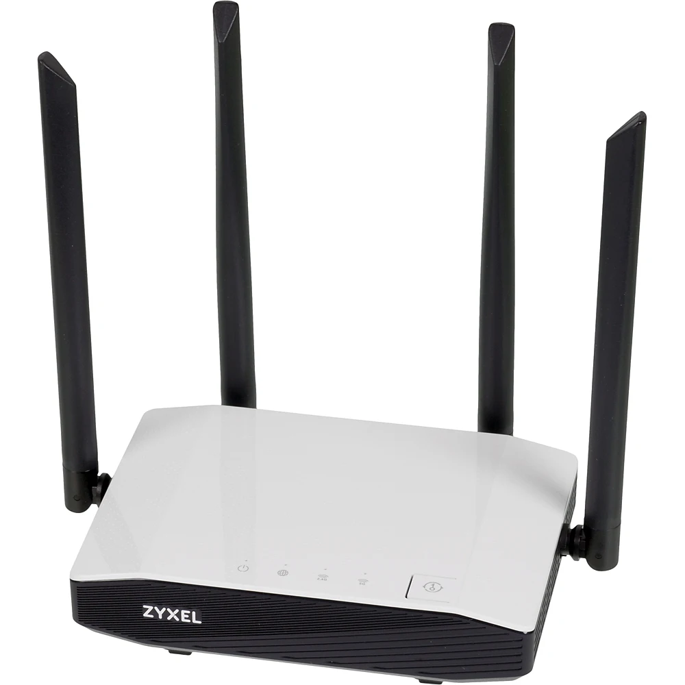 Роутер беспроводной Zyxel NBG6615-EU0101F AC1200 10/100/1000BASE-TX белый