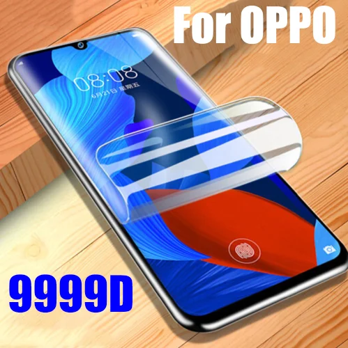 

HD Full Glue Hydrogel Film For OPPO A15 5G Full Cover 9H Protective film Screen Protector For OPPO A16 HD Film Not Glass