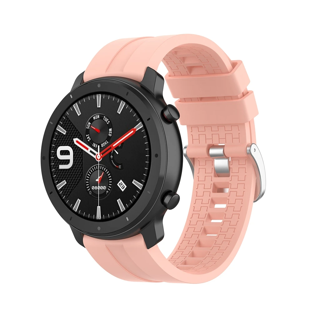 Ремешок 22 мм для Xiaomi Huami Amazfit GTR 47 мм ремешок для часов Wirstband Silione браслет для Amazfit Pace/Amazfit slatos 2/2S ремешок