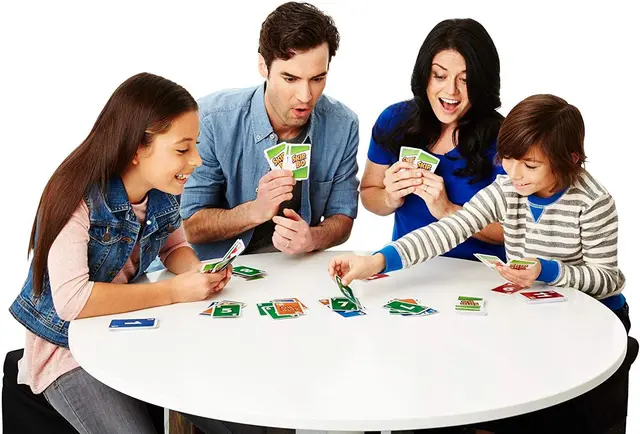 UNO Dos Card Game Family Party Funny Entertainment Board Game Poker Kids Toys Birthday Halloween Gifts Playing Cards 6
