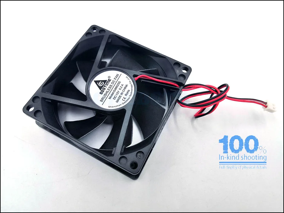 8025 Brushless Fan 5V 12V 24V 80X80X25mm Cooler Fan Computer CPU System Heatsink PC Power Supply USB Cooling Fan Free Shipping 8