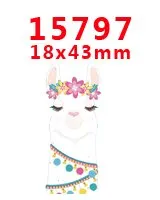 30 шт мультяшный персонаж плоское украшение из смолы PR 15186 - Цвет: 15797