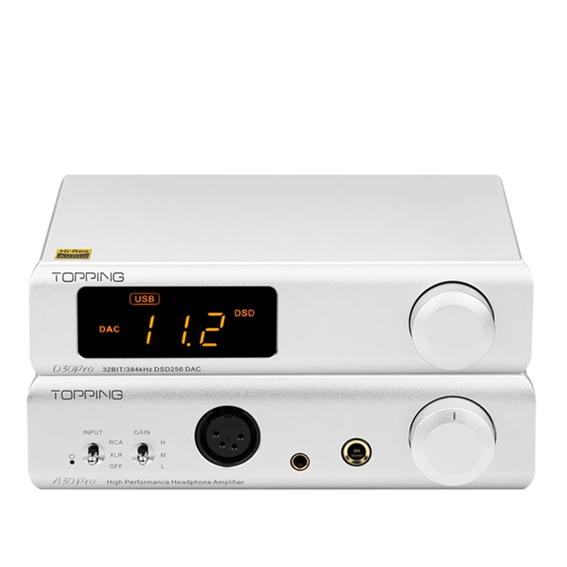 DAC　Topping D30Pro Topping トッピング D30 Pro USB DAC ハイエンドモデル リモコン付き