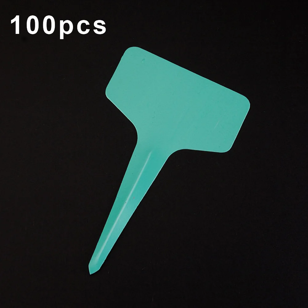 

100pcs/set Plant Labeling Message Seedling Marker Bonsai Tagging Garden Decoration Plastic Stationary Crafts Sewing