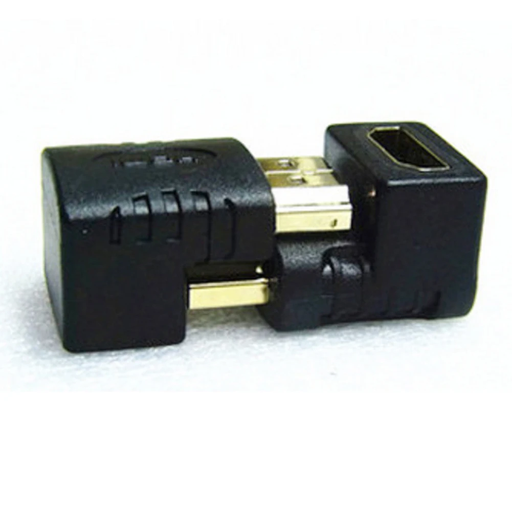 HDMI 1080P соединитель папа-мама ТВ конвертер 90 градусов 270 градусов адаптер