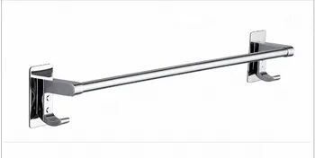 

Stainless Steel Towel Rack, No Perforation, Toilet Bathroom Hanging Shelf, Double Pole