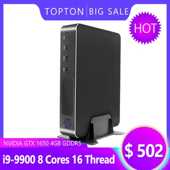

2020 Newest Gaming Mini PC Core i9-9900 i7-9700 i5-9400F GeForce GTX 1650 4GB 2*DDR4 Desktops Win10 M.2 PCIE 4K HDMI2.0 DP WiFi