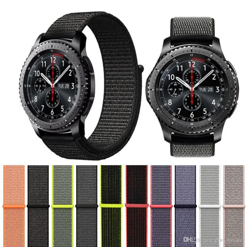 20 мм 22 мм gear s3 Frontie ремешок для samsung Galaxy watch 46 мм активный 42 мм huawei часы gt Amazfit bip часы с ремешком NATO band