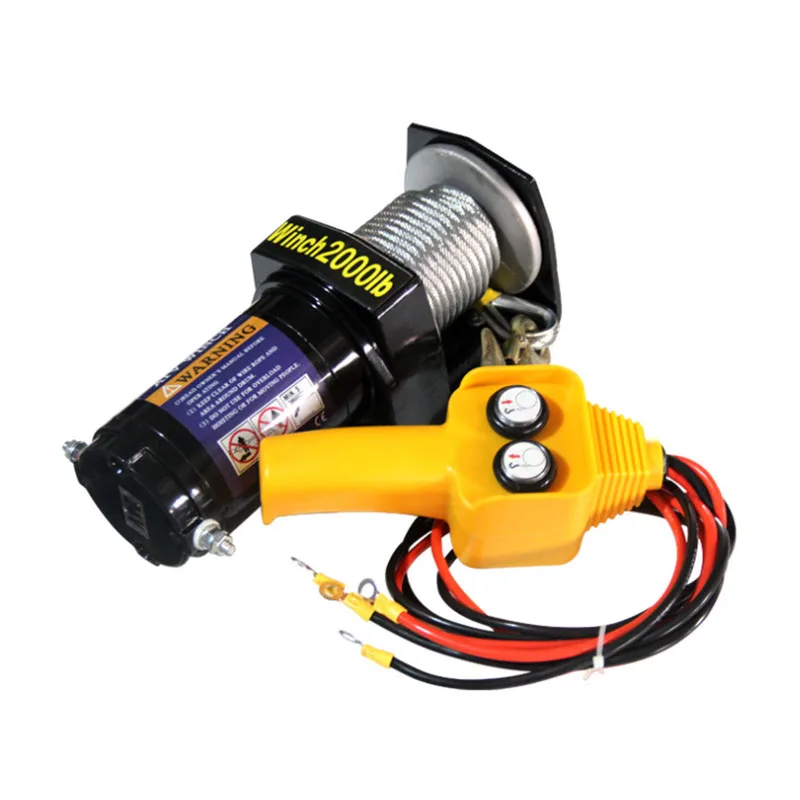 Useful Electric Off-Road Vehicle Winch 12V/24V Car Traction Self-Rescue Wholesaler Manufacturer Vehicle Recovery Equipment NEW