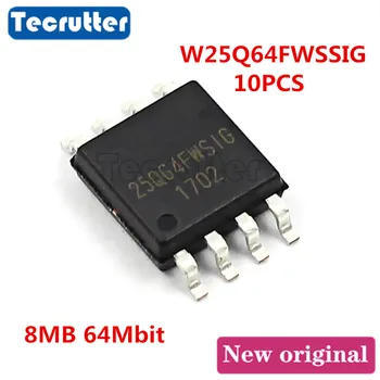 

10PCS W25Q64FWSSIG 25Q64FWSIG SOIC8 8MB 64Mbit 25Q64 1.8V FLASH