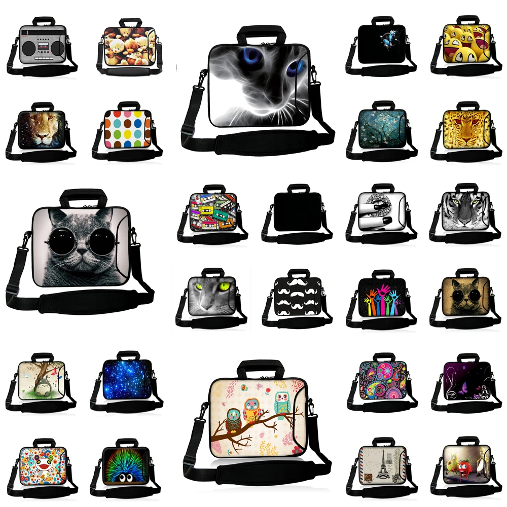 

Notebook Shoulder Bag 10 Tablet 10.1 12 13.3 14 15.4 15.6 17 Chromebook Slim Briefcase For Apple Xiaomi Lenovo PC Messenger Bags