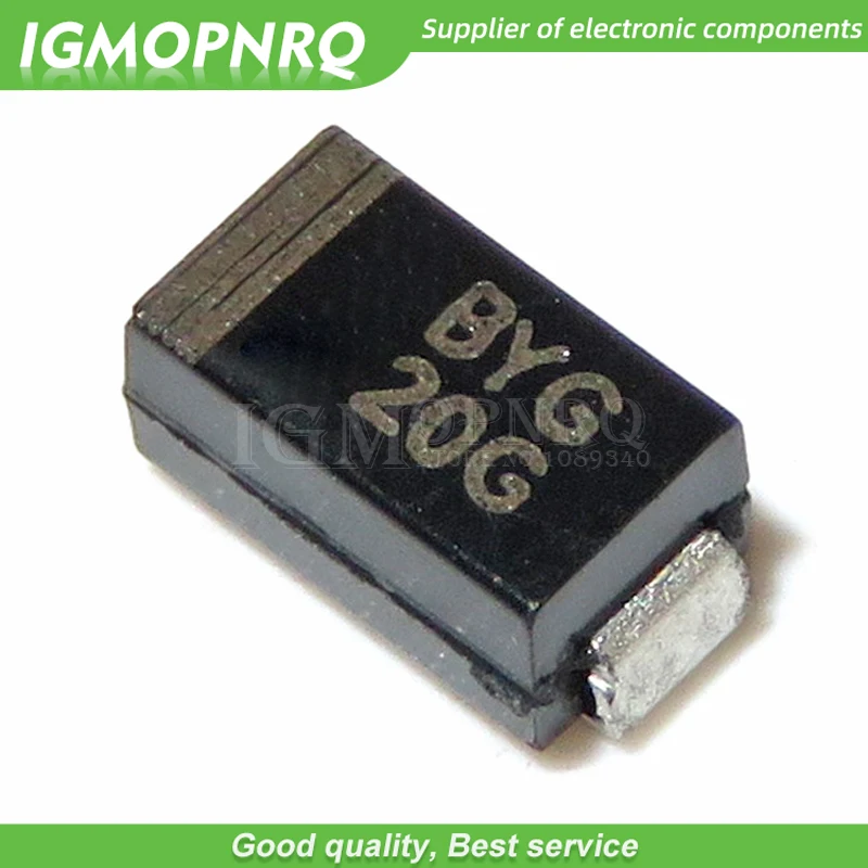 

10 шт BYG20G BYG20G-E3/TR BYG20G-E3 BYG20 Новый и оригинальный HJXRHGAL