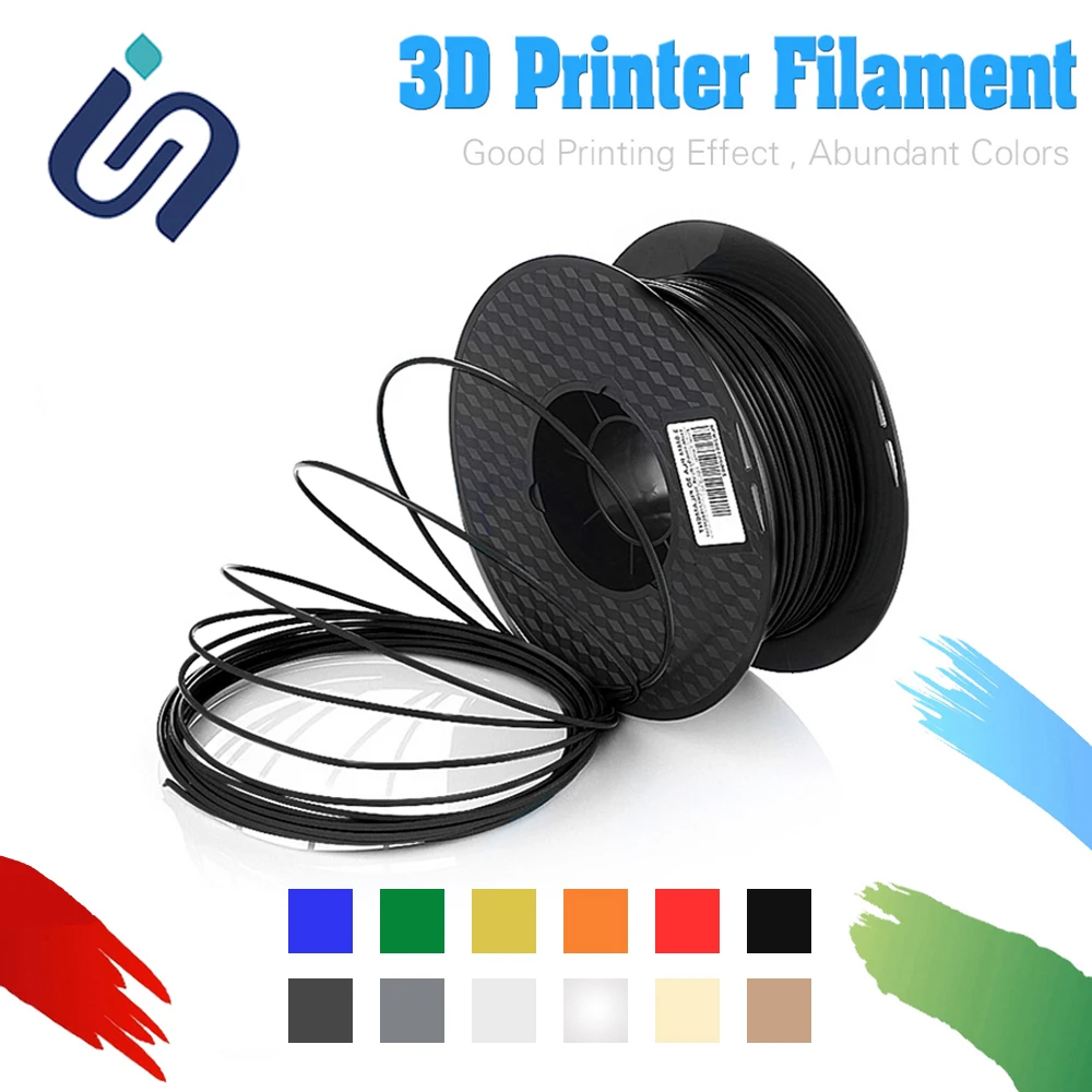 

3d Printer Filament 1kg 1.75mm PLA Filament High Accuracy +/-0.02mm 3D Printing Material for RepRap Printer