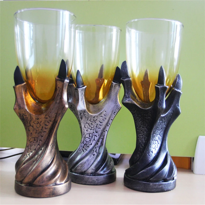 Dragon Claw Goblet Creative 3D Medieval Gothic Viking Drinking Wine Glass Whiskey Brandy Beer Juice Cup | Дом и сад
