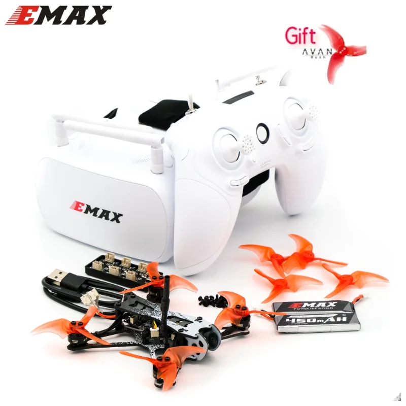 Подарок официальный Emax Tinyhawk II Фристайл FPV Дрон F4 5A 7000KV RunCam Nano2 37CH 25/100/200mW VTX 2S FrSky BNF| |