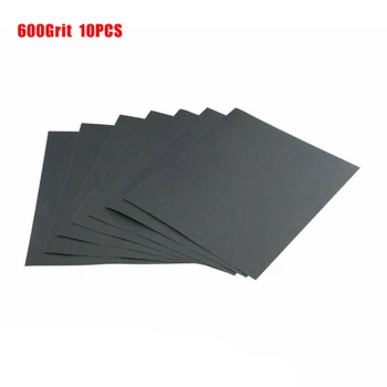 

600 Grit Silicon Wet/Dry Polishing Grinding Sandpaper 9*11 Inch Water-resistant Dry Sanding On Wood